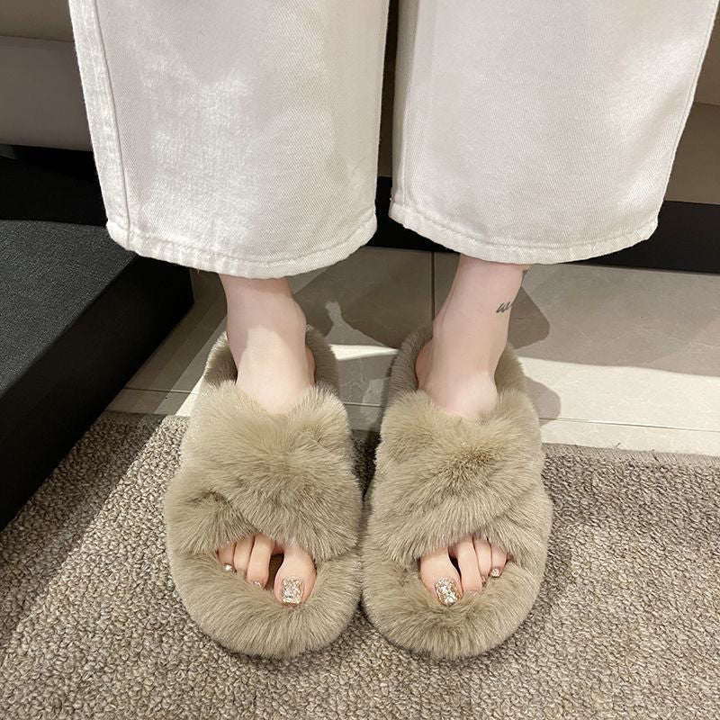 Home indoor cotton slippers