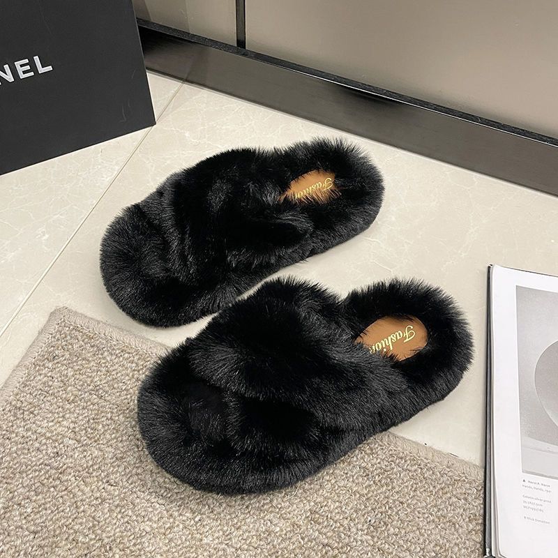 Home indoor cotton slippers