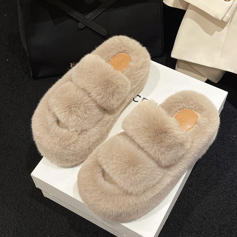 Home indoor cotton slippers