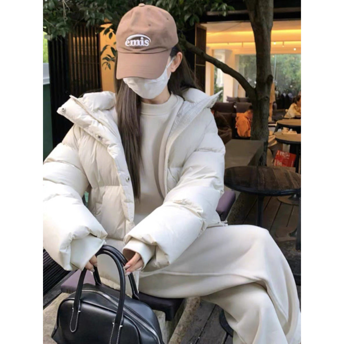 Casual sports sweater set