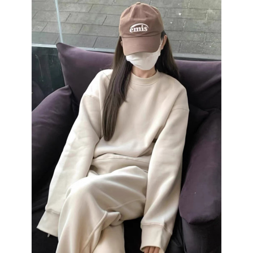 Casual sports sweater set