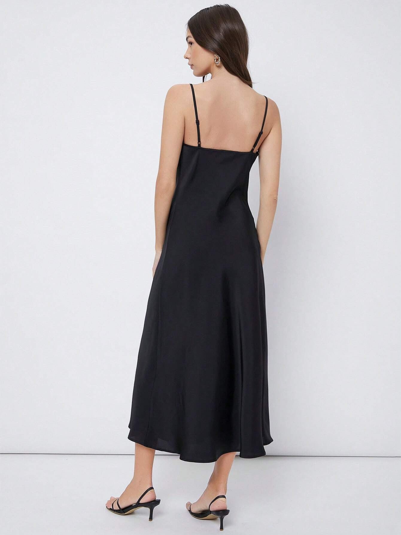 Neck sling dress