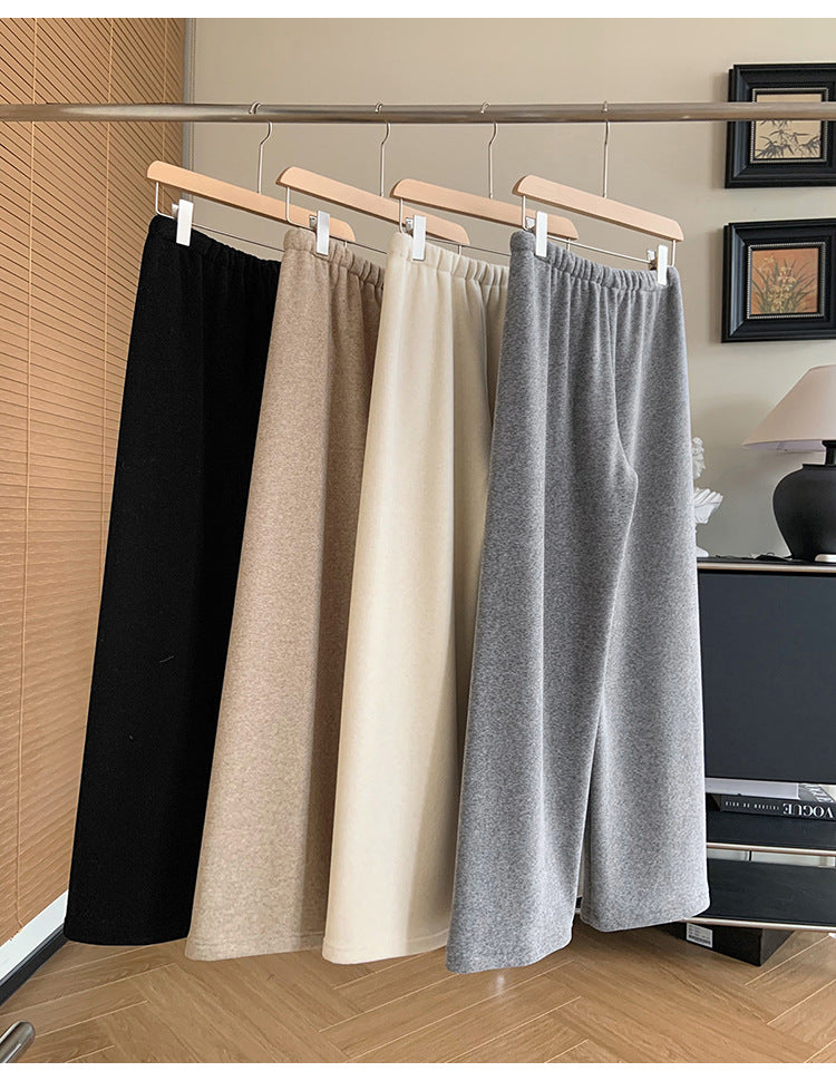 One-piece straight sweatpants