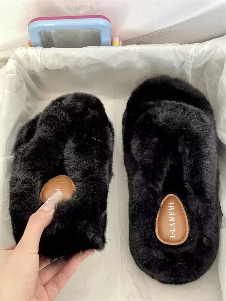 Home indoor cotton slippers