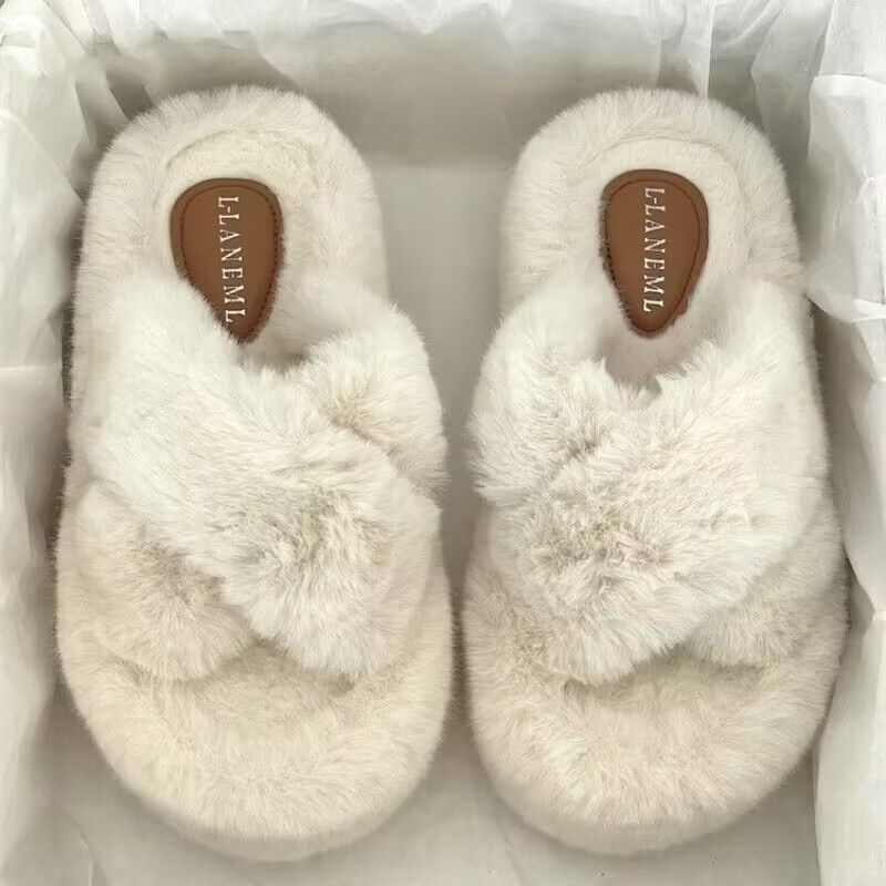Home indoor cotton slippers