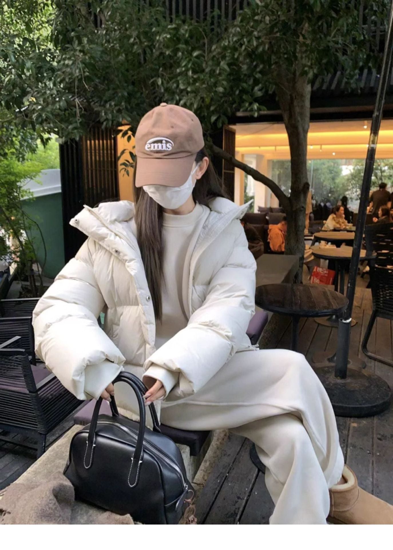 Casual sports sweater set