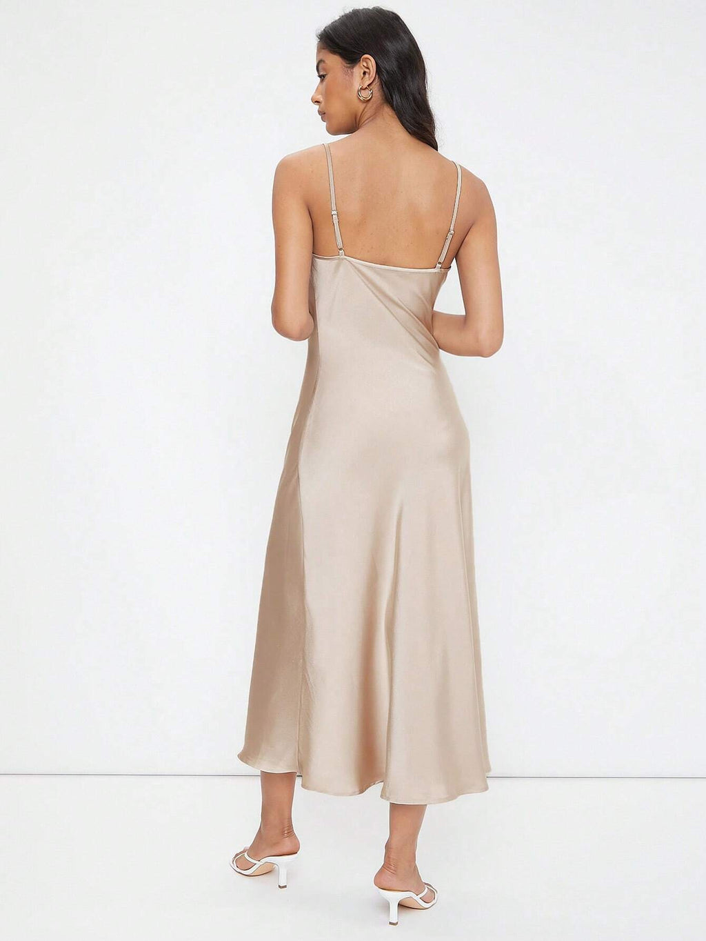 Neck sling dress